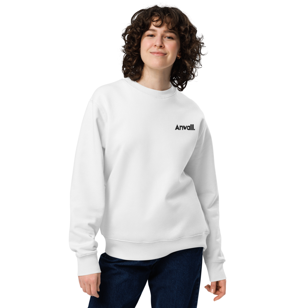 Anwalll. Unisex eco sweatshirt
